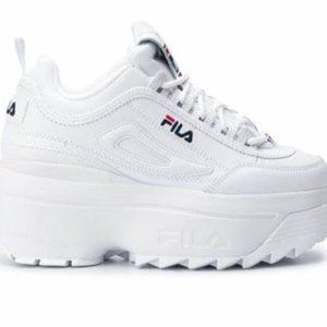 NIB FILA DISRUPTOR 2 INCH LIFT PLATFORM WHITE